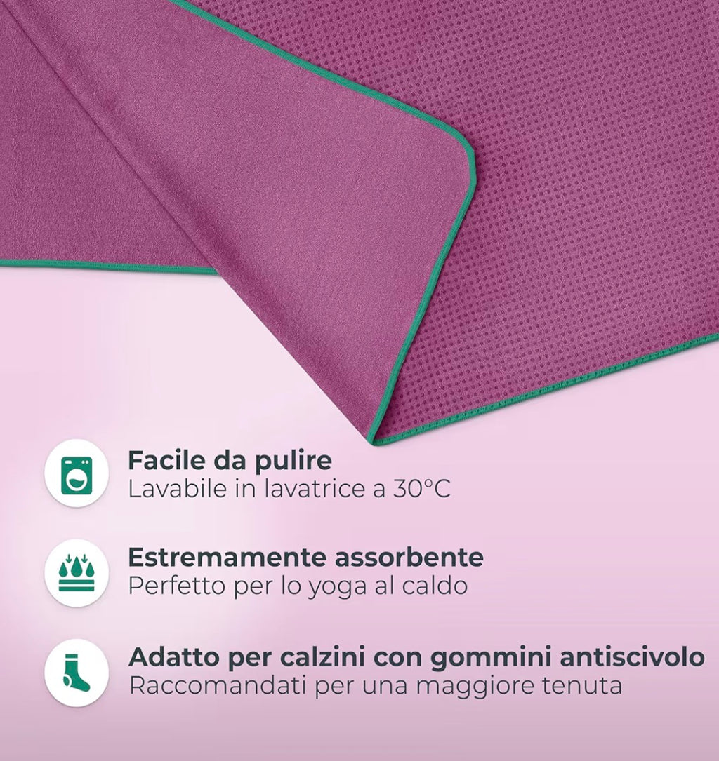 Asciugamano Yoga / Antiscivolo