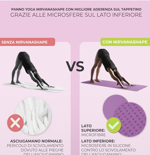 Asciugamano Yoga / Antiscivolo